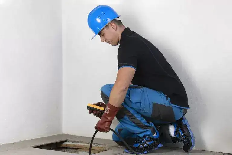 Technicien de la société de débouchage canalisations All Débouchage