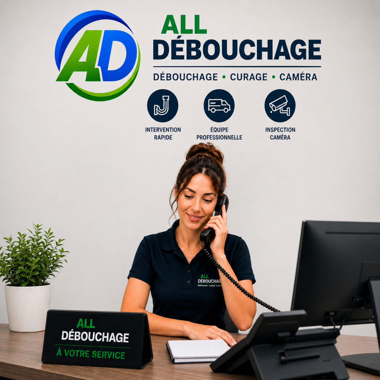 Accueil téléphonique All Débouchage